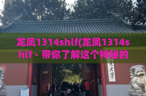 龙凤1314shlf(龙凤1314shlf - 带你了解这个神秘的标题的背后含义)