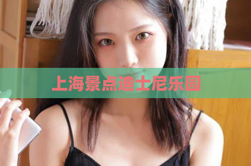 上海景点迪士尼乐园